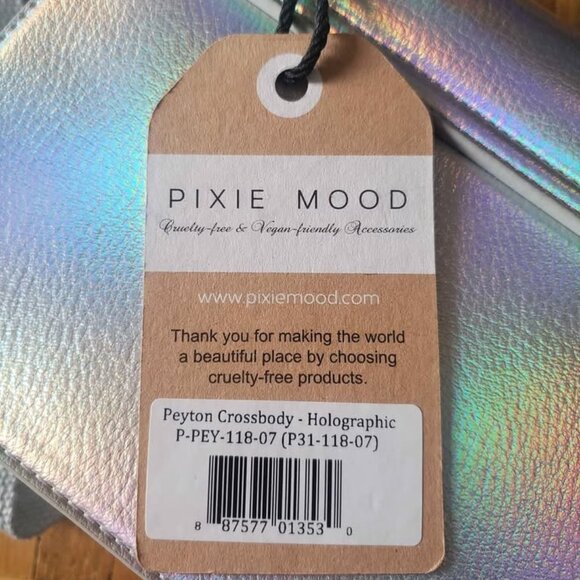 Pixie Mood Holographic Crossbody Purse Bag - Picture 3 of 4